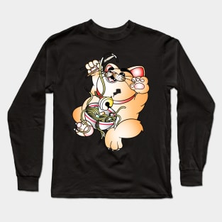 cat sushi kawaii Long Sleeve T-Shirt